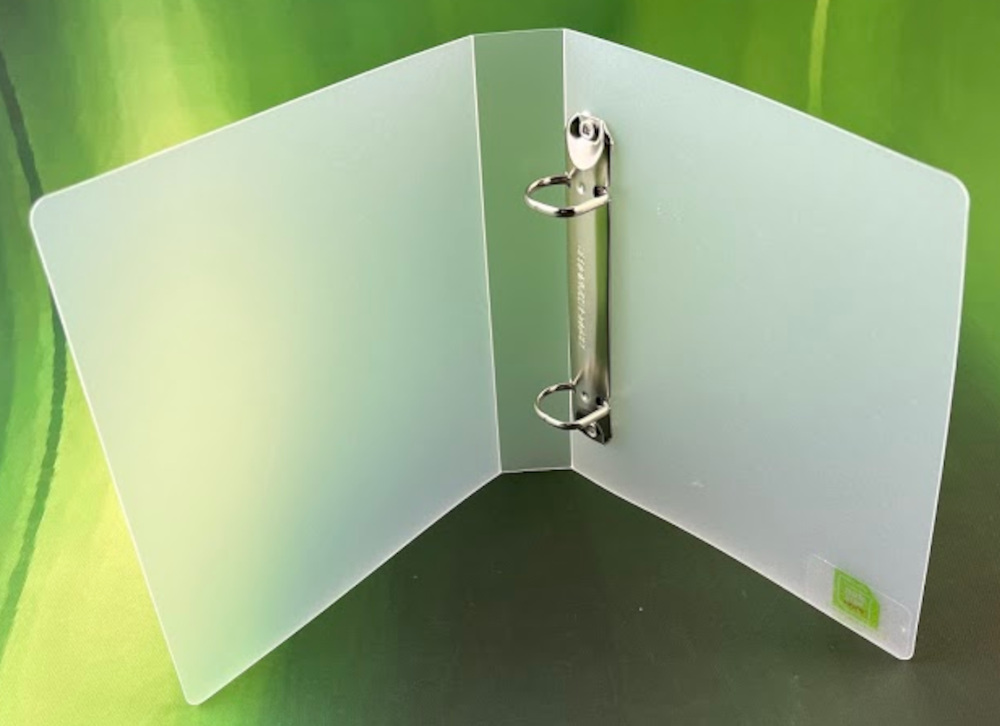 A6 Portrait Polypropylene Ring Binder 32mm Spine with 20mm 2 D ring