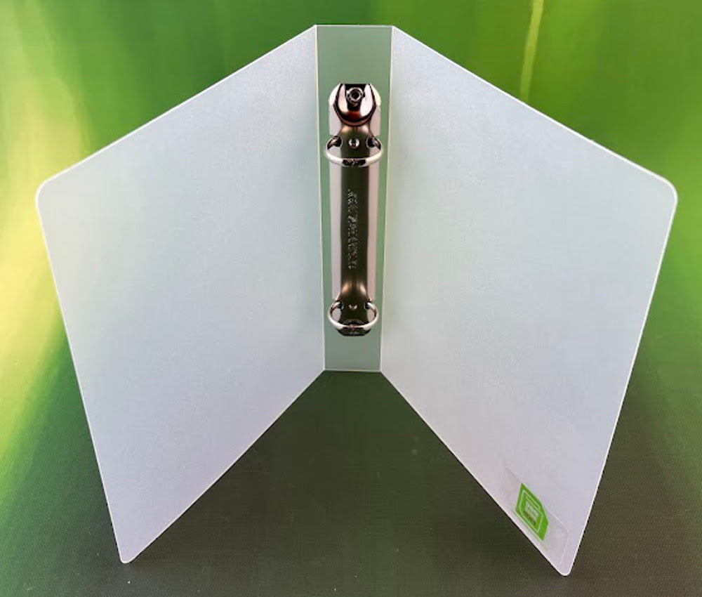 A6 Portrait Polypropylene Ring Binder with 20mm 2 round ring