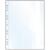 A4 Punched Portrait 60 micron glass clear polypropylene pocket, pack of 100 - view 5